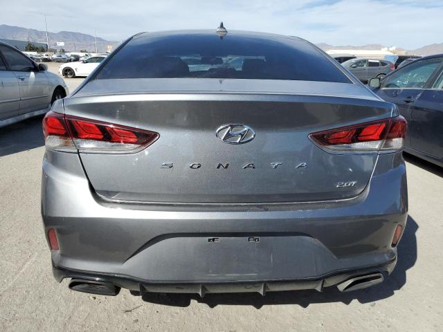 5NPE34AB2JH669783 - 2018 HYUNDAI SONATA SPORT GRAY photo 6