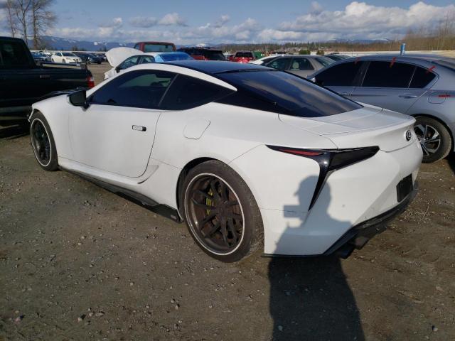 JTHHP5AY3JA002450 - 2018 LEXUS LC 500 TWO TONE photo 2