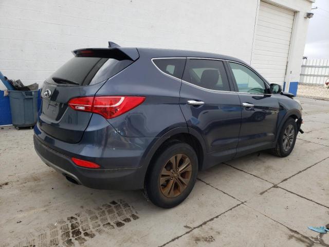 5XYZTDLB0FG248741 - 2015 HYUNDAI SANTA FE S GRAY photo 3