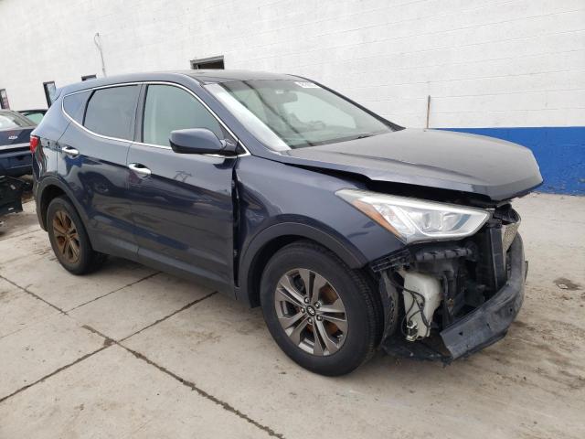 5XYZTDLB0FG248741 - 2015 HYUNDAI SANTA FE S GRAY photo 4