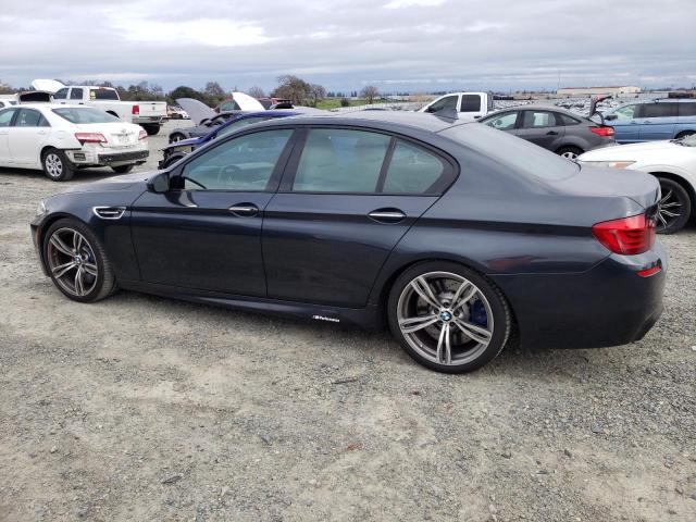 WBSFV9C51ED097886 - 2014 BMW M5 GRAY photo 2