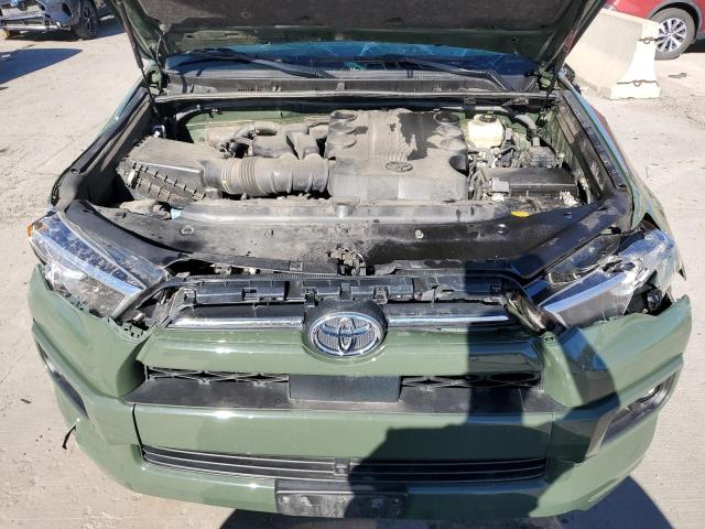 JTESU5JR9N6058566 - 2022 TOYOTA 4RUNNER SR5 PREMIUM GREEN photo 12