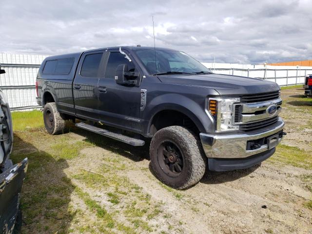 1FT8W3BT1KEF34849 - 2019 FORD F350 SUPER DUTY GRAY photo 4