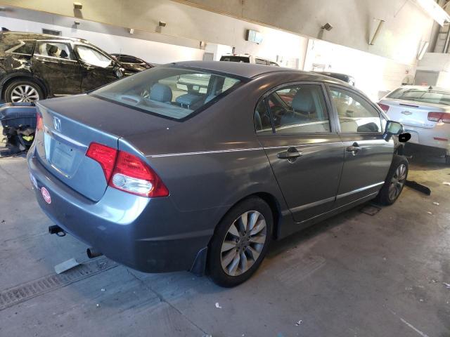 2HGFA16959H530266 - 2009 HONDA CIVIC EXL GRAY photo 3