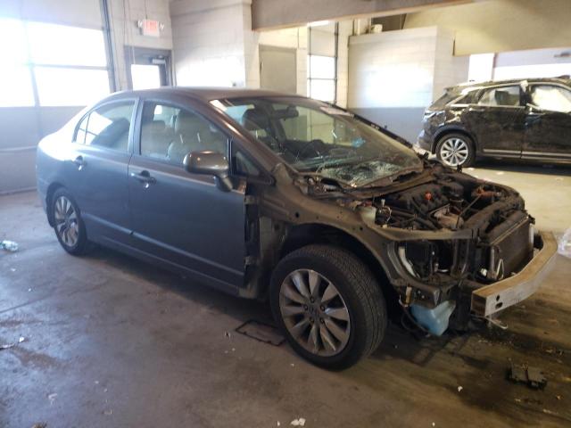 2HGFA16959H530266 - 2009 HONDA CIVIC EXL GRAY photo 4