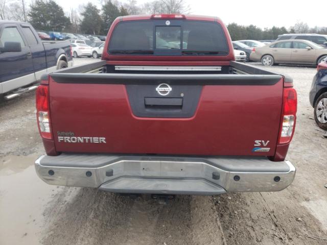 1N6DD0ERXHN713125 - 2017 NISSAN FRONTIER S MAROON photo 6