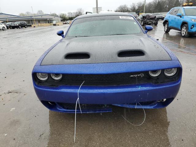 2C3CDZC92LH198231 - 2020 DODGE CHALLENGER SRT HELLCAT BLUE photo 5