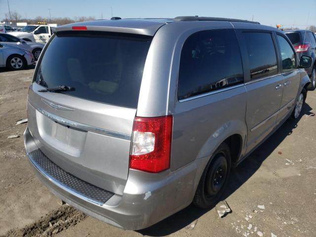2C4RC1BG0DR755286 - 2013 CHRYSLER TOWN & COU TOURING ვერცხლისფერი ფოტო 3