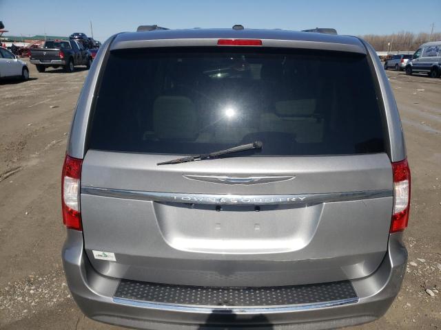 2C4RC1BG0DR755286 - 2013 CHRYSLER TOWN & COU TOURING ვერცხლისფერი ფოტო 6