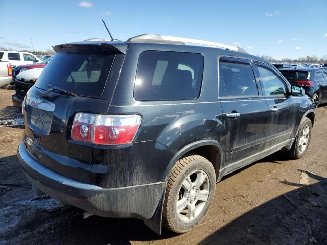 1GKKRPED5CJ304253 - 2012 GMC ACADIA SLE BLACK photo 3