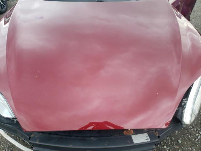 5YJSA1DN3CFS00961 - 2012 TESLA MODEL S Tünd qırmızı foto 11