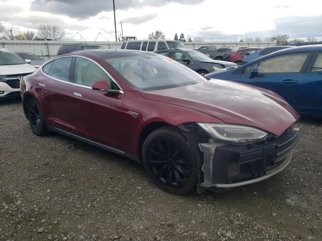 5YJSA1DN3CFS00961 - 2012 TESLA MODEL S Tünd qırmızı foto 4