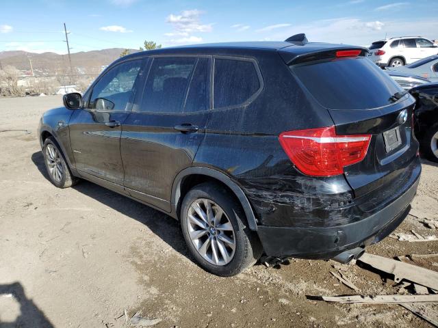 5UXWX9C55E0D11160 - 2014 BMW X3 XDRIVE28I BLACK photo 2