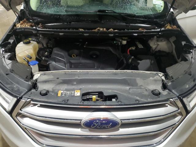 2FMTK4J90FBC22147 - 2015 FORD EDGE SEL SILVER photo 12