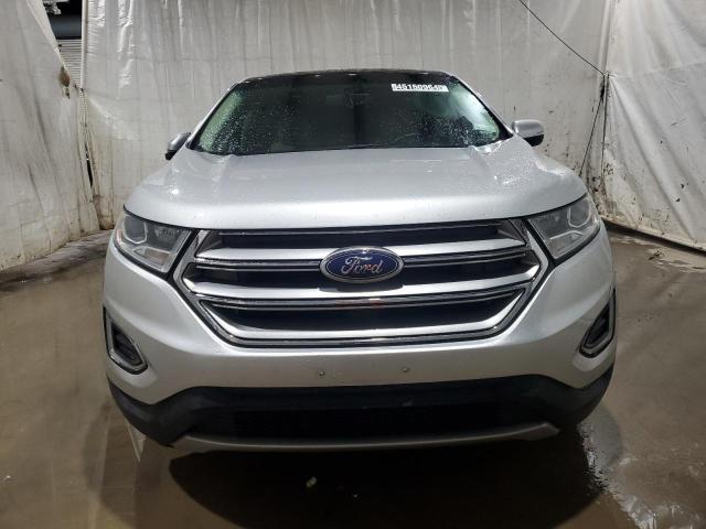 2FMTK4J90FBC22147 - 2015 FORD EDGE SEL SILVER photo 5