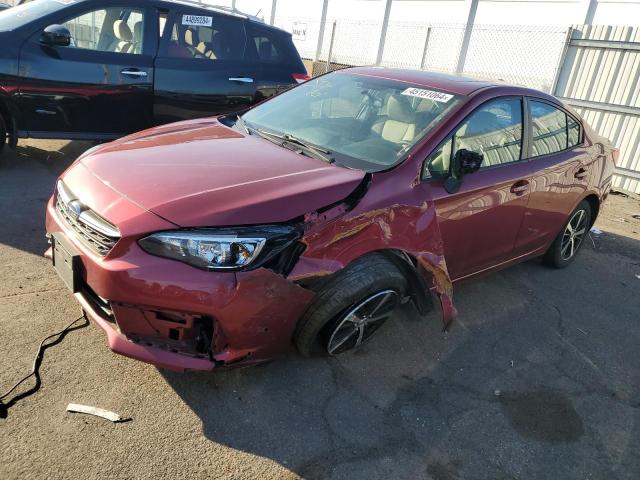 4S3GKAD6XL3614408 - 2020 SUBARU IMPREZA PREMIUM BURGUNDY photo 1