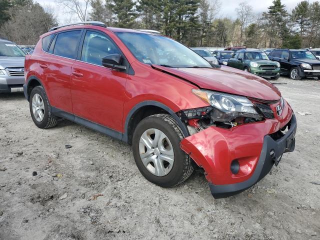 2T3BFREV1EW176087 - 2014 TOYOTA RAV4 LE RED photo 4