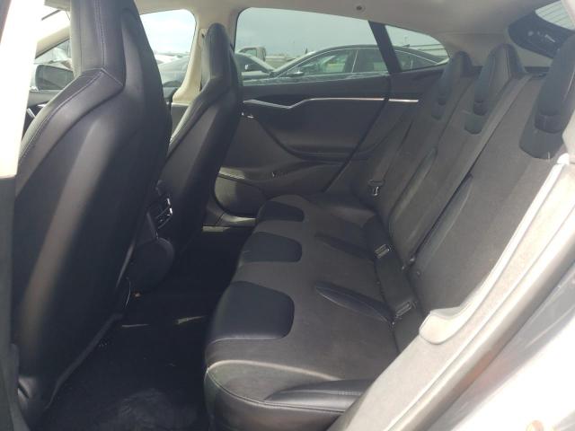 5YJSA1S11EFP40702 - 2014 TESLA MODEL S ნაცრისფერი ფოტო 10