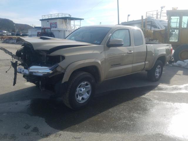 5TFSZ5AN5HX082509 - 2017 TOYOTA TACOMA ACCESS CAB TAN photo 1