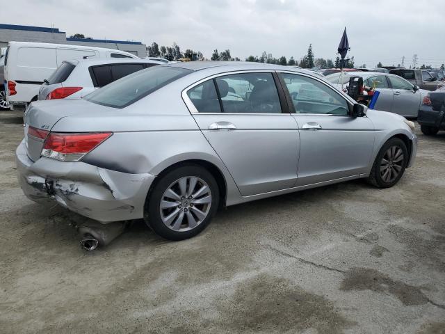 1HGCP3F85BA012988 - 2011 HONDA ACCORD EXL SILVER photo 3