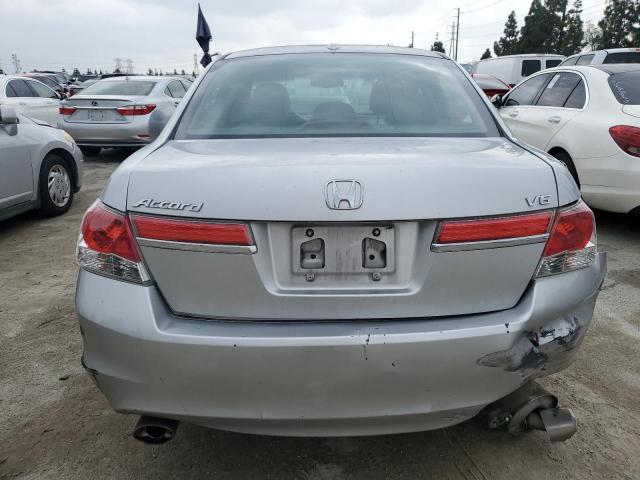 1HGCP3F85BA012988 - 2011 HONDA ACCORD EXL SILVER photo 6