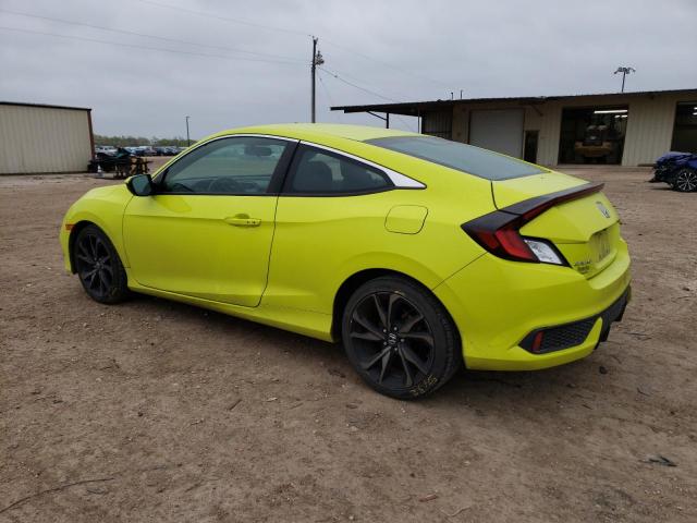 2HGFC4B88KH304205 - 2019 HONDA CIVIC SPORT 黄色 照片 2