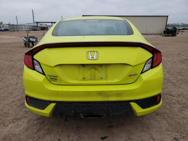 2HGFC4B88KH304205 - 2019 HONDA CIVIC SPORT 黄色 照片 6