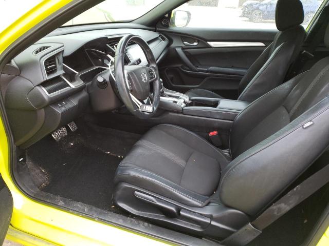 2HGFC4B88KH304205 - 2019 HONDA CIVIC SPORT 黄色 照片 7