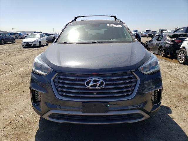 KM8SR4HF8HU201272 - 2017 HYUNDAI SANTA FE SE ULTIMATE BLUE photo 5