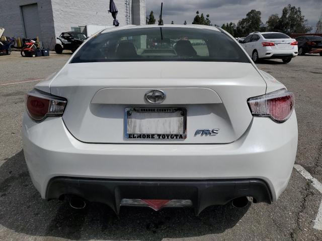 JF1ZNAA15D2726233 - 2013 TOYOTA SCION FR-S WHITE photo 6