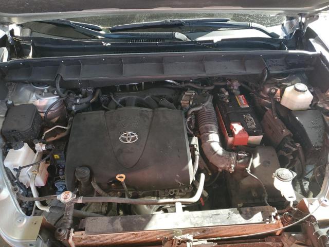 5TDGZRAH0MS038103 - 2021 TOYOTA HIGHLANDER XLE 银色 照片 12