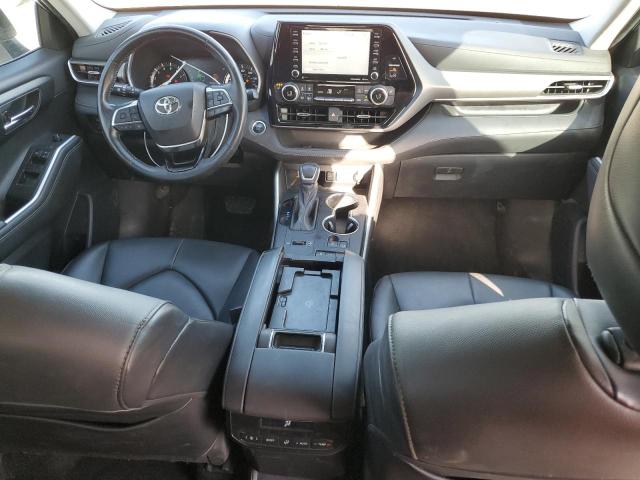 5TDGZRAH0MS038103 - 2021 TOYOTA HIGHLANDER XLE 银色 照片 8