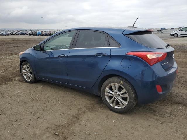 KMHD35LH0EU214120 - 2014 HYUNDAI ELANTRA GT BLUE photo 2