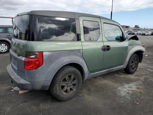 5J6YH28663L039432 - 2003 HONDA ELEMENT EX GREEN photo 3