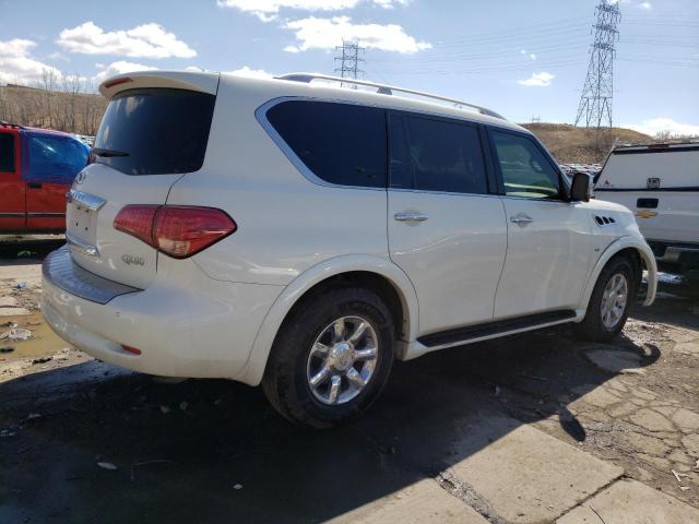 JN8AZ2ND4H9830140 - 2017 INFINITI QX80 BASE WHITE photo 3