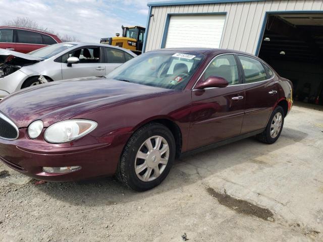 2G4WC582371151073 - 2007 BUICK LACROSSE CX BURGUNDY photo 1