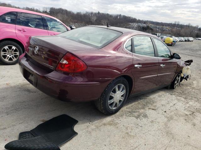 2G4WC582371151073 - 2007 BUICK LACROSSE CX BURGUNDY photo 3