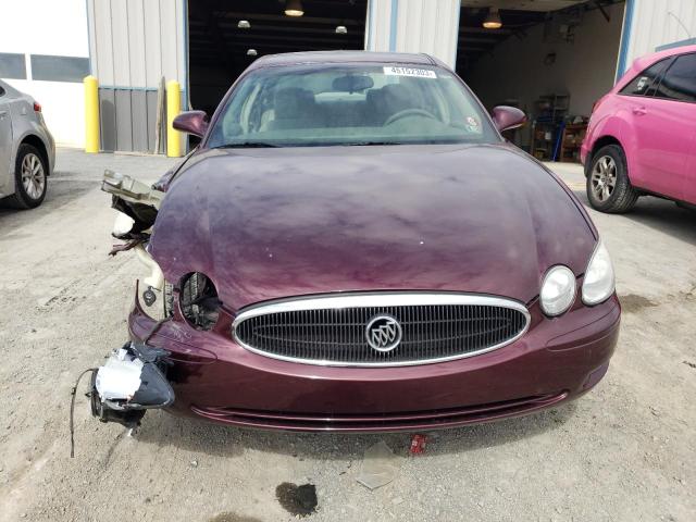 2G4WC582371151073 - 2007 BUICK LACROSSE CX BURGUNDY photo 5