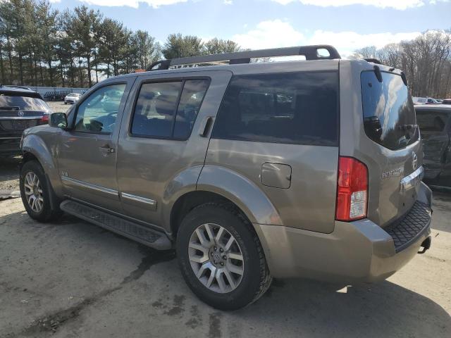 5N1BR18B08C619357 - 2008 NISSAN PATHFINDER LE თაფლისფერი ფოტო 2