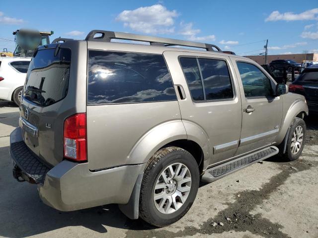 5N1BR18B08C619357 - 2008 NISSAN PATHFINDER LE თაფლისფერი ფოტო 3