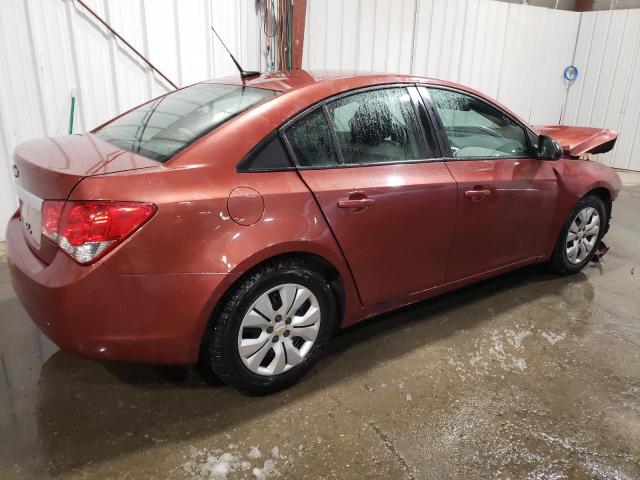 1G1PA5SH5D7111077 - 2013 CHEVROLET CRUZE LS ORANGE photo 3