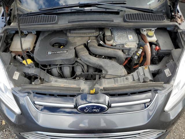 1FADP5DU6HL103978 - 2017 FORD C-MAX TITANIUM GRAY photo 11