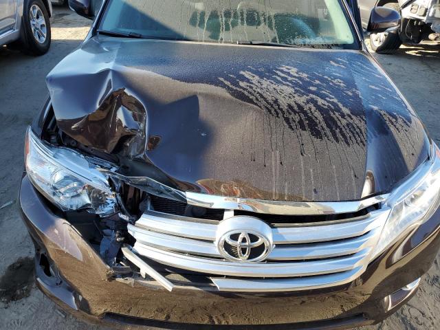 4T1BK3DB7CU457669 - 2012 TOYOTA AVALON BASE Bordo foto 11