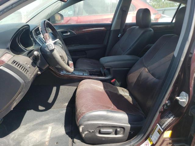 4T1BK3DB7CU457669 - 2012 TOYOTA AVALON BASE Bordo foto 7