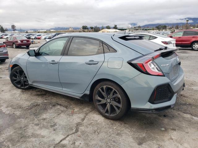 SHHFK7H92HU426753 - 2017 HONDA CIVIC SPORT TOURING GRAY photo 2