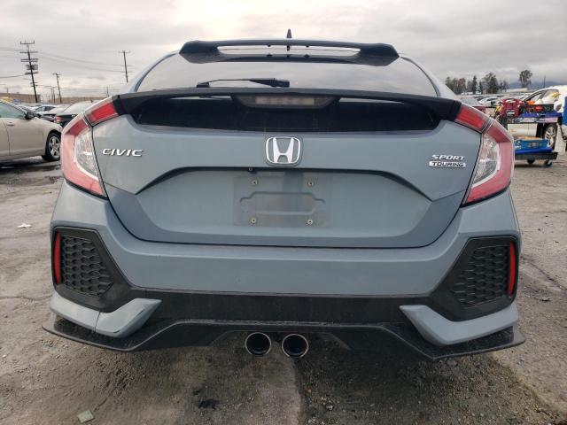 SHHFK7H92HU426753 - 2017 HONDA CIVIC SPORT TOURING GRAY photo 6