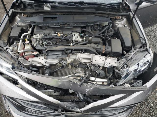 4T1B31HK5JU501287 - 2018 TOYOTA CAMRY LE GRAY photo 11