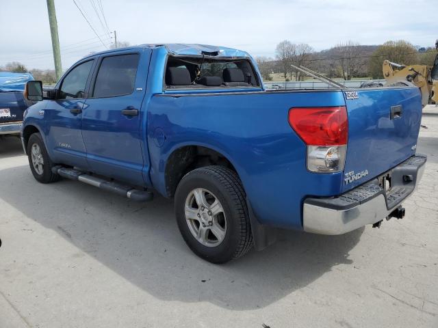 5TBDV54128S495404 - 2008 TOYOTA TUNDRA CREWMAX BLUE photo 2