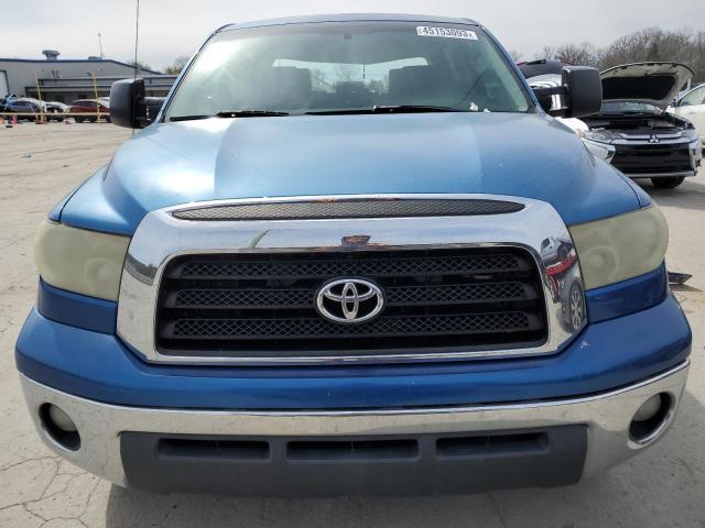 5TBDV54128S495404 - 2008 TOYOTA TUNDRA CREWMAX BLUE photo 5