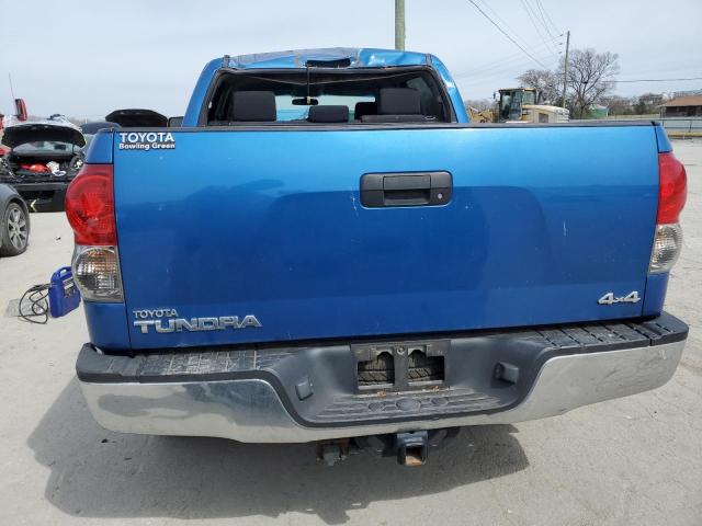 5TBDV54128S495404 - 2008 TOYOTA TUNDRA CREWMAX BLUE photo 6